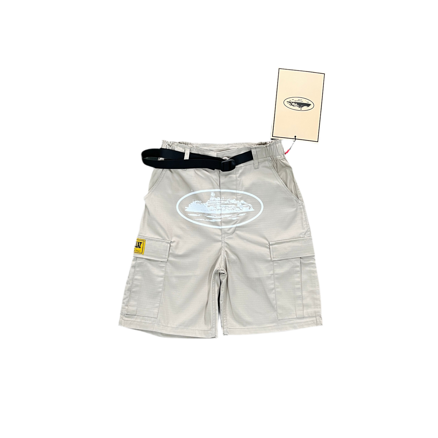 "Alcatraz" Cargo Shorts Beige