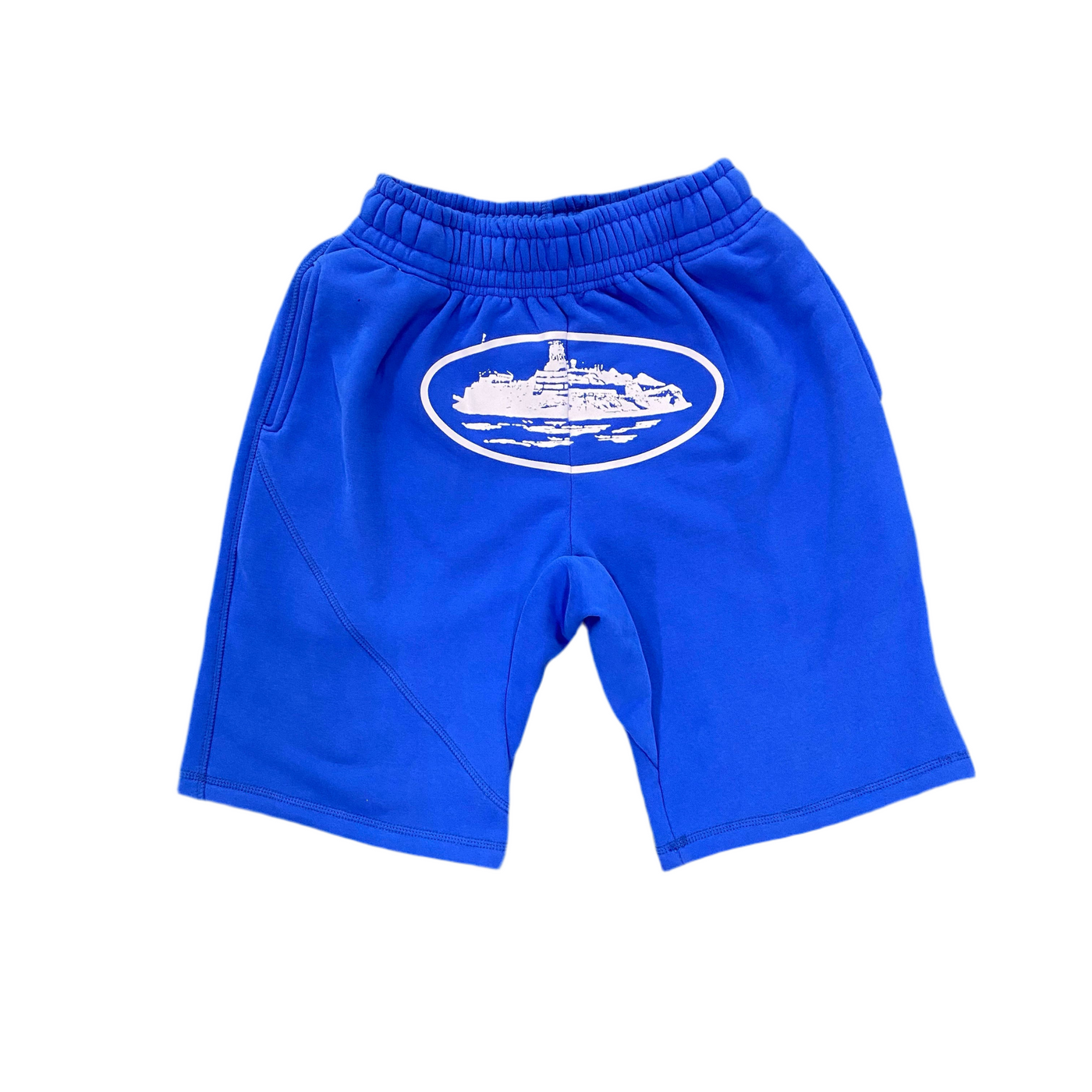 "Alcatraz" Shorts Blue