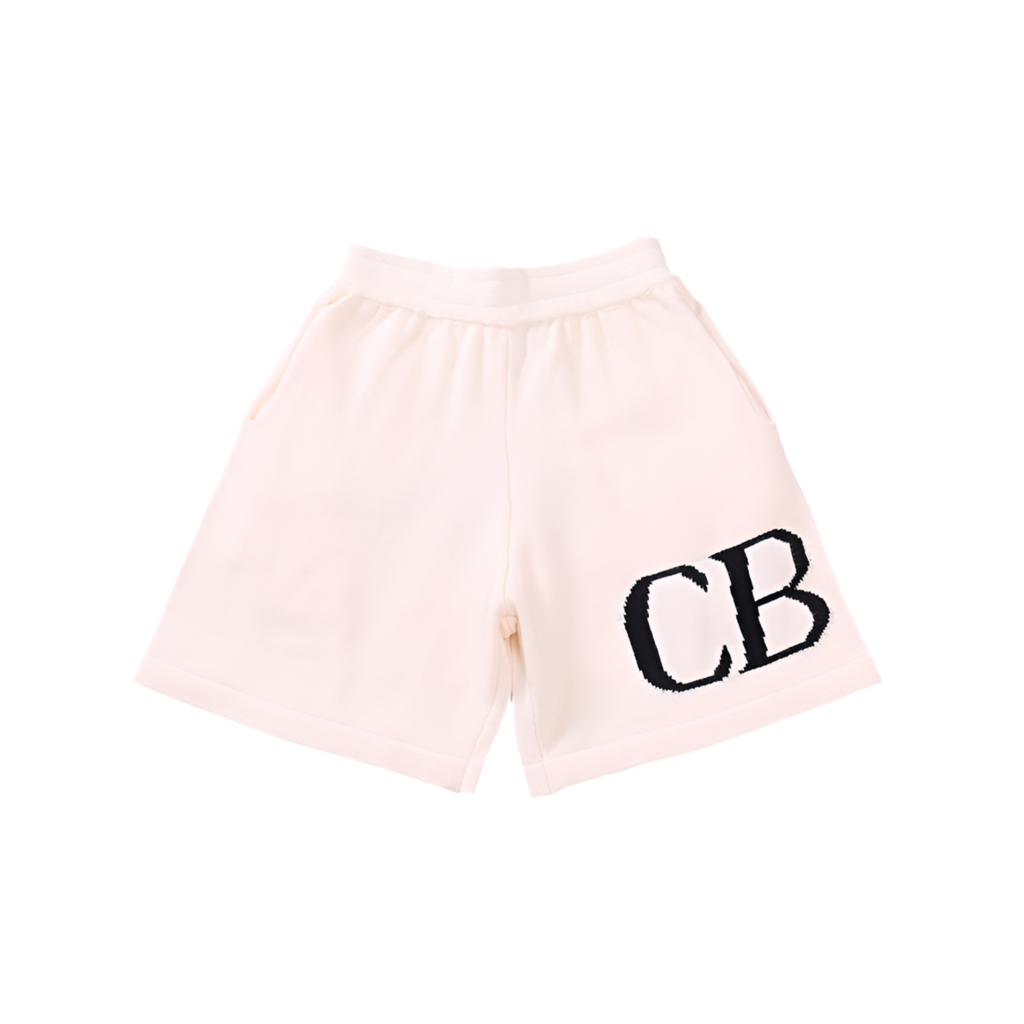 "CB" Shorts Beige