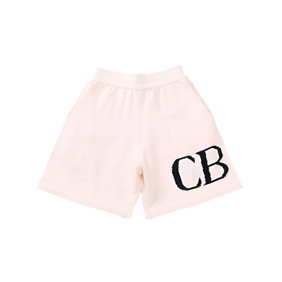 "CB" Shorts Beige