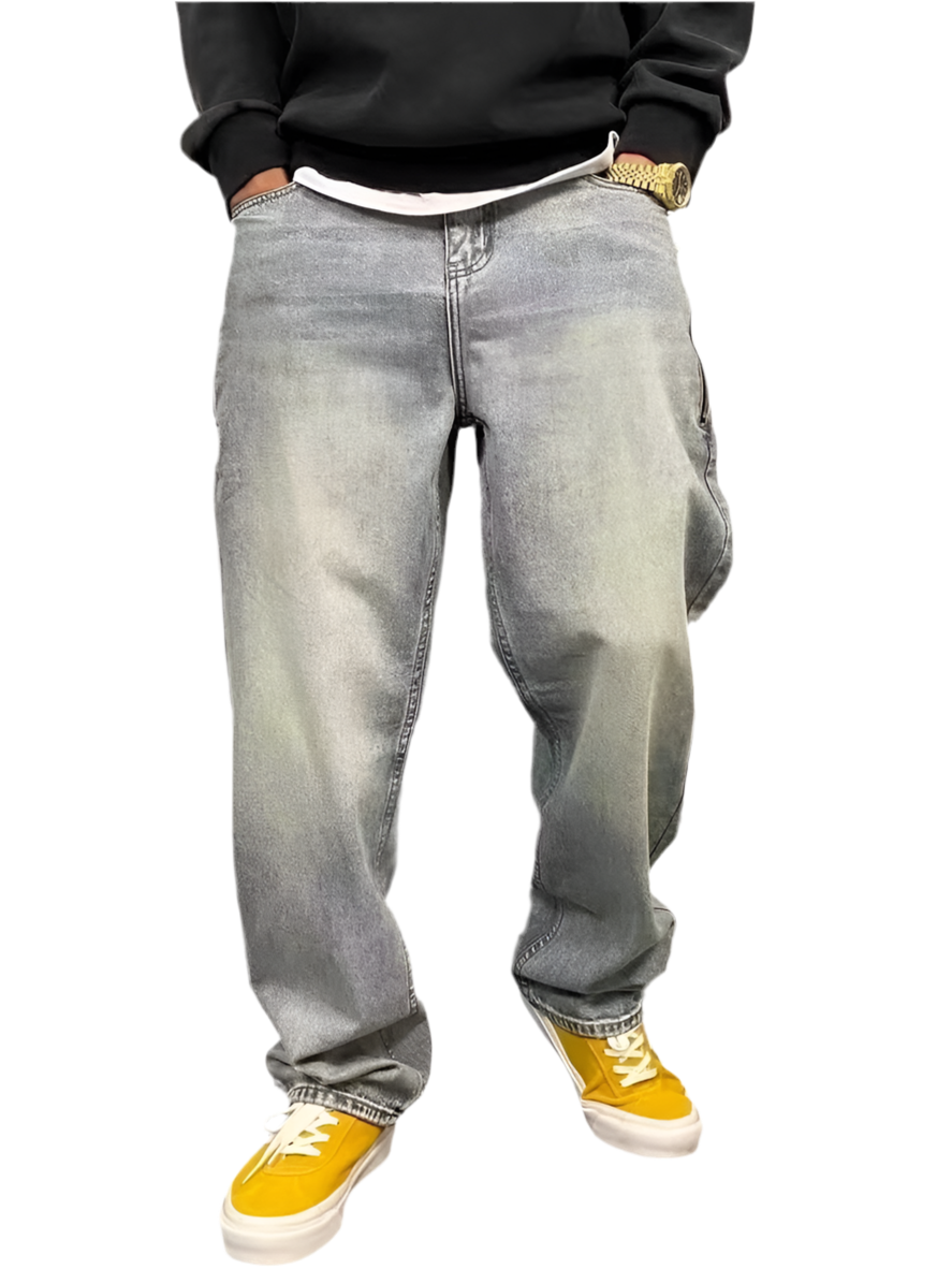 "Washed" Baggy Jeans