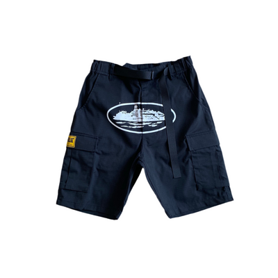 "Alcatraz" Cargo Shorts Black